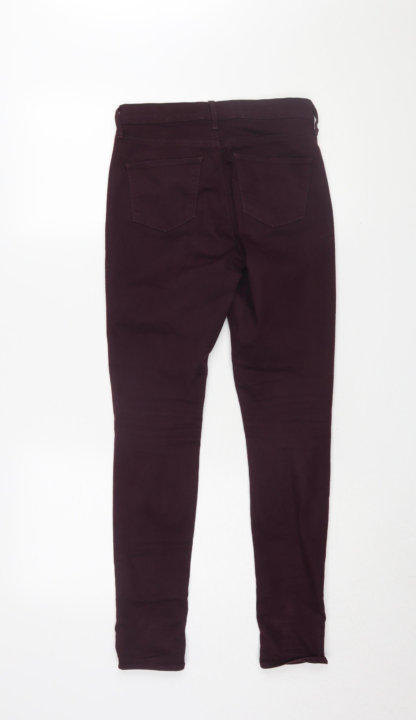 Topshop Women's Purple Skinny Jeans Size 8
