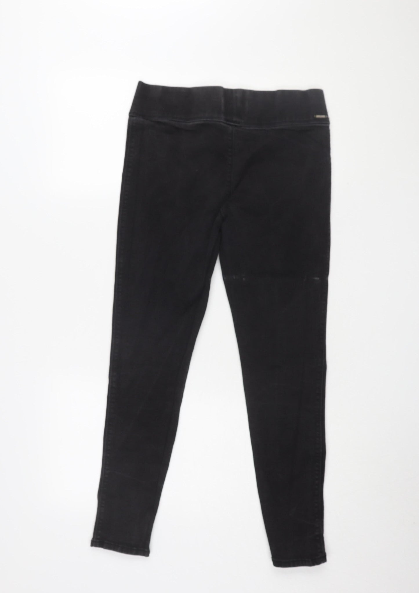 Mango Women's Black Slim Jegging Size 8 Stretch Denim