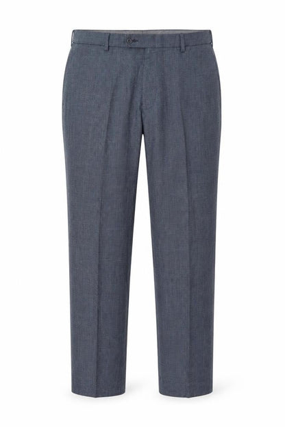 Mens UK Size 36 Marks and Spencer Regular Fit Dress Pants Blue Trousers
