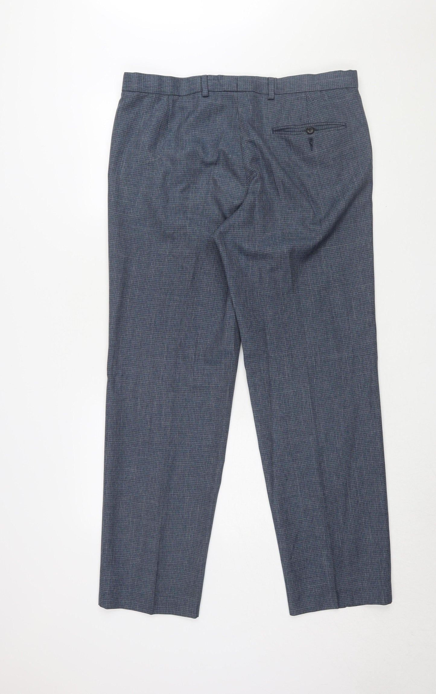Marks and Spencer Men's Blue Dress Pants Size 36