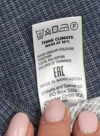 Marks and Spencer Men's Blue Dress Pants Size 36