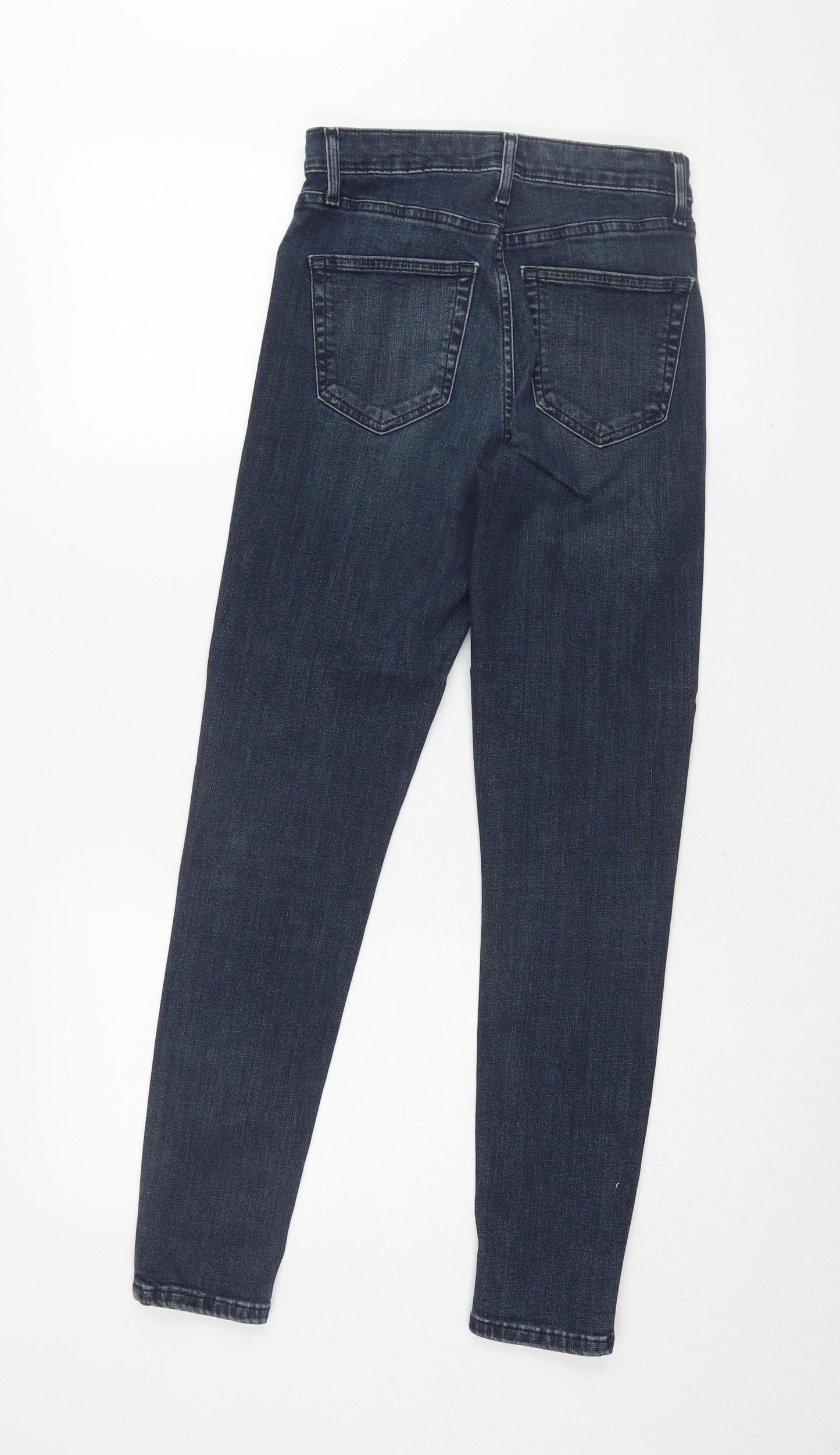 Topshop Women's Blue Skinny Jeans Size 10