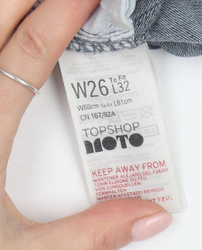 Topshop Women's Blue Skinny Jeans Size 10