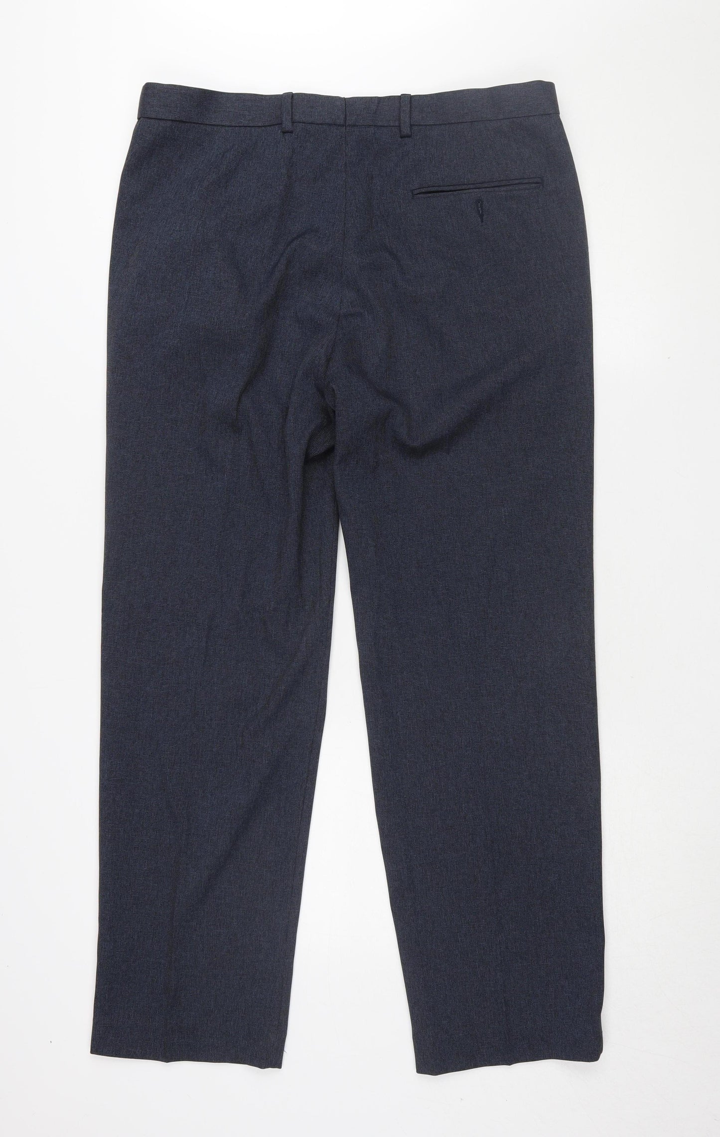 Marks and Spencer Men's Blue Dress Pants Size L