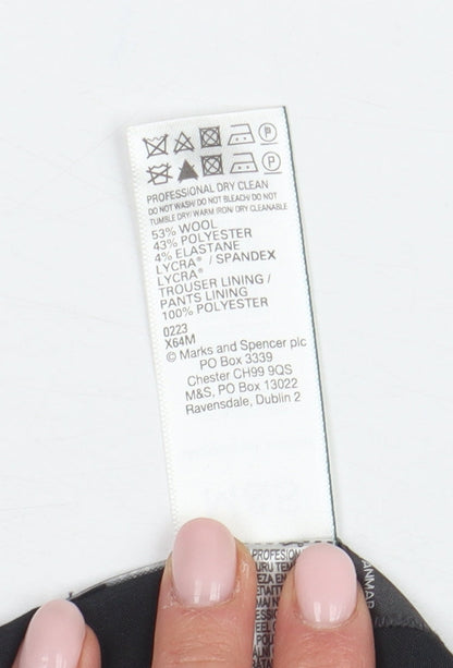 Marks and Spencer Men's Blue Dress Pants, Size XL