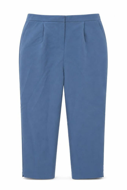Womens UK Size 16 Topshop Regular Fit Dress Pants Blue Trousers