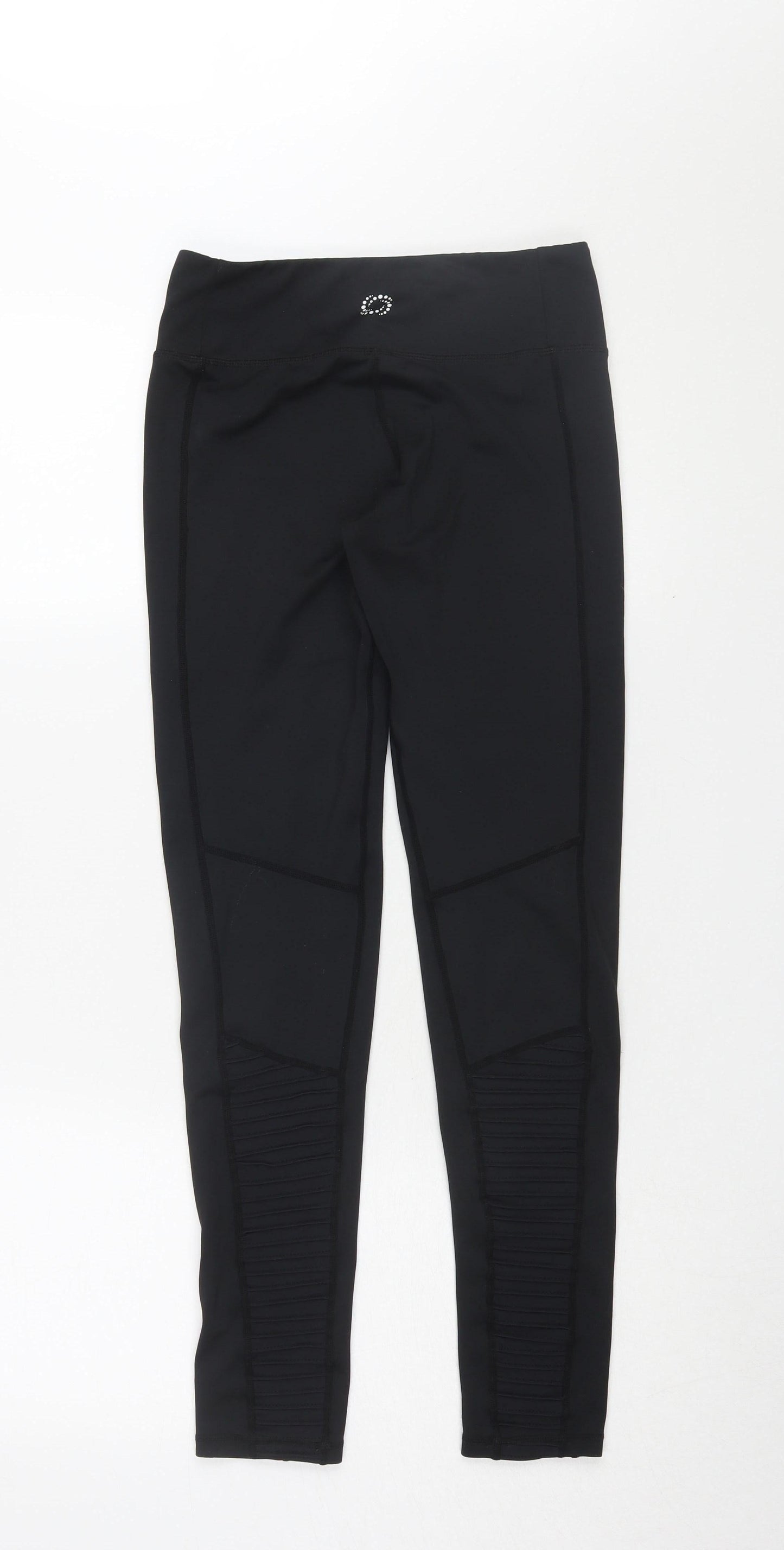 Yoga Leggs Women's Black Stretch Leggings, Size S