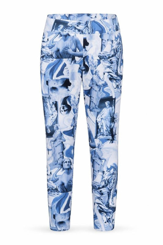 Womens UK Size M Monki Slim Fit Jegging Blue Trousers