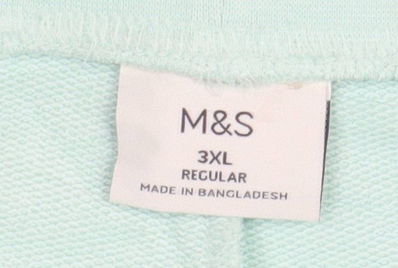 Marks and Spencer Green Sweat Shorts 3XL