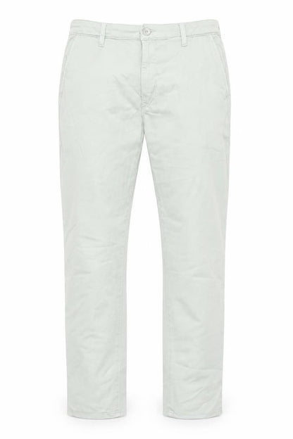 Mens UK Size 28 AG Classic Fit Chino Light Green Trousers