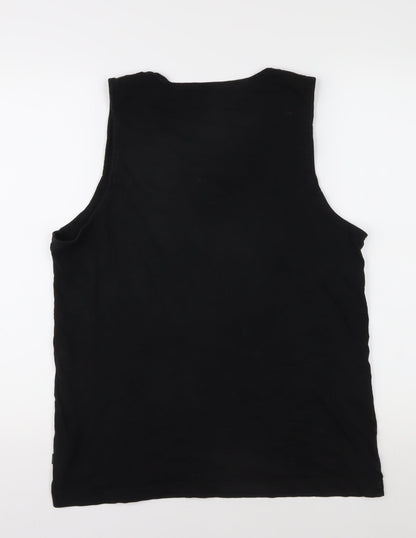 Puma Men's Black Tank Top L - Basic Sleeveless Sportswear