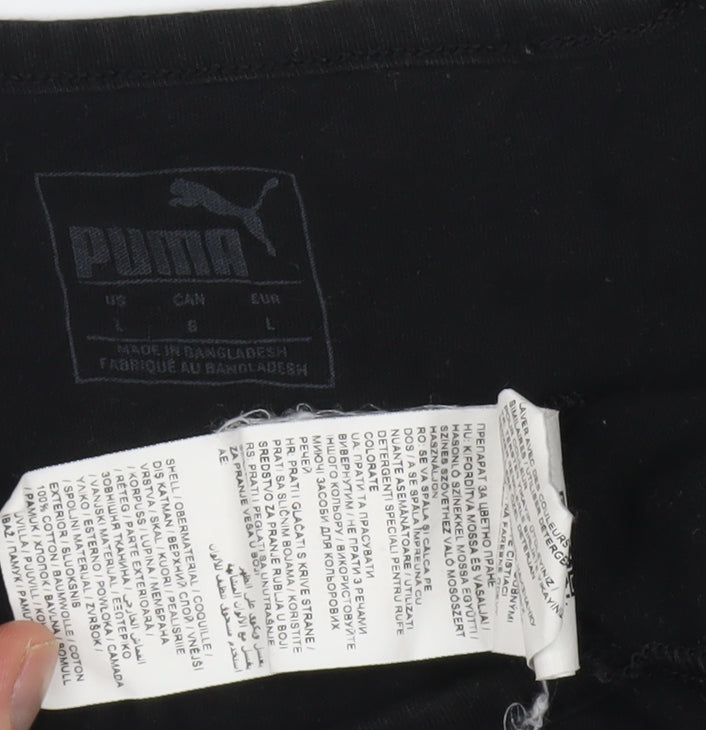 Puma Men's Black Tank Top L - Basic Sleeveless Sportswear