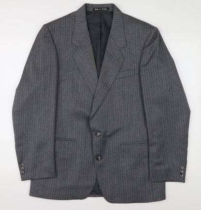Mens UK Size 40 Dunn & Co Regular Grey Suit Jacket