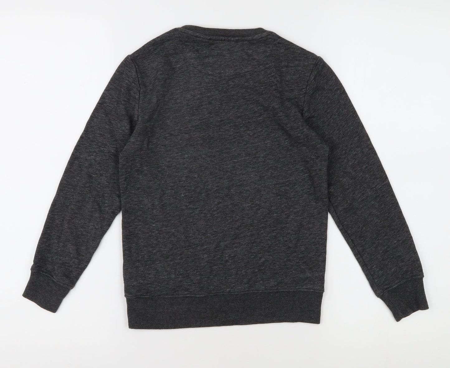 Next Boys Grey Batman Long Sleeve Pullover T-Shirt, 8 Years