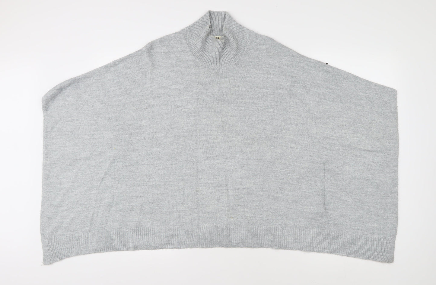 Womens UK Size S Oasis Grey Cape Jumper