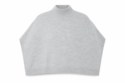 Womens UK Size S Oasis Grey Cape Jumper