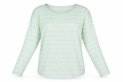 Womens UK Size S Oasis Green Basic T-Shirt