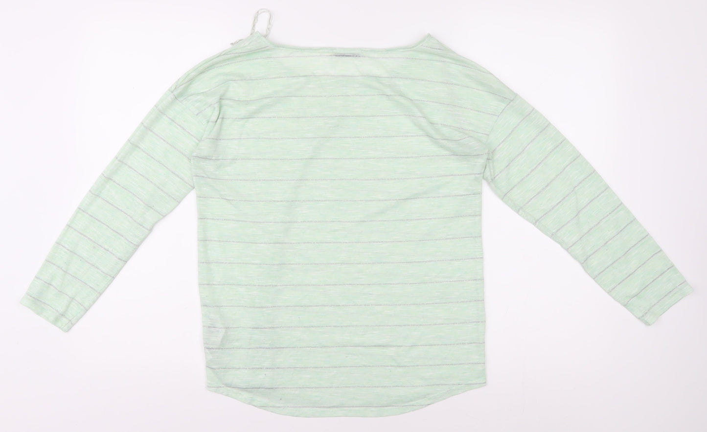 Womens UK Size S Oasis Green Basic T-Shirt