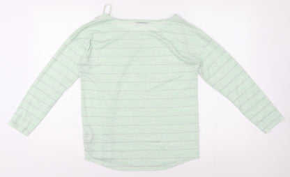 Womens UK Size S Oasis Green Basic T-Shirt