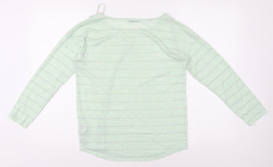 Womens UK Size S Oasis Green Basic T-Shirt