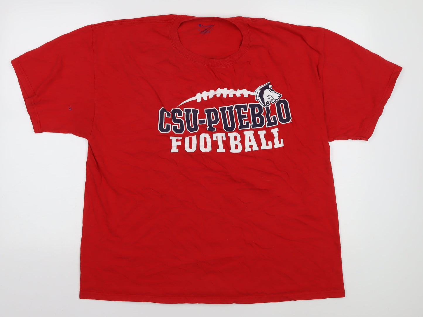 Mens UK Size XL Champion Red  T-Shirt