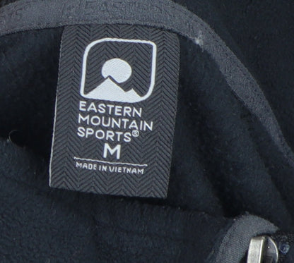 Eastern Mountain Sports Men's Black 1/4 Zip Fleece Sweatshirt M