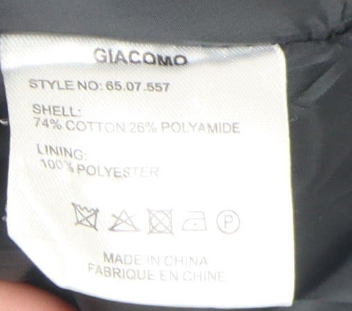 Giacomo Women's Black Quilted Jacket M