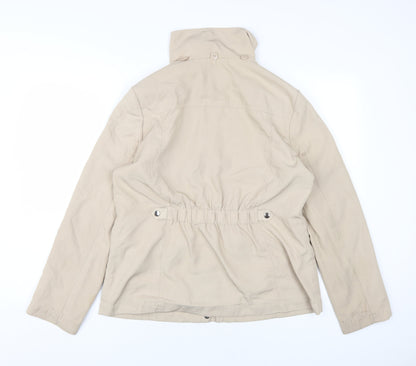 Womens UK Size 14 Marks and Spencer Beige Basic Jacket