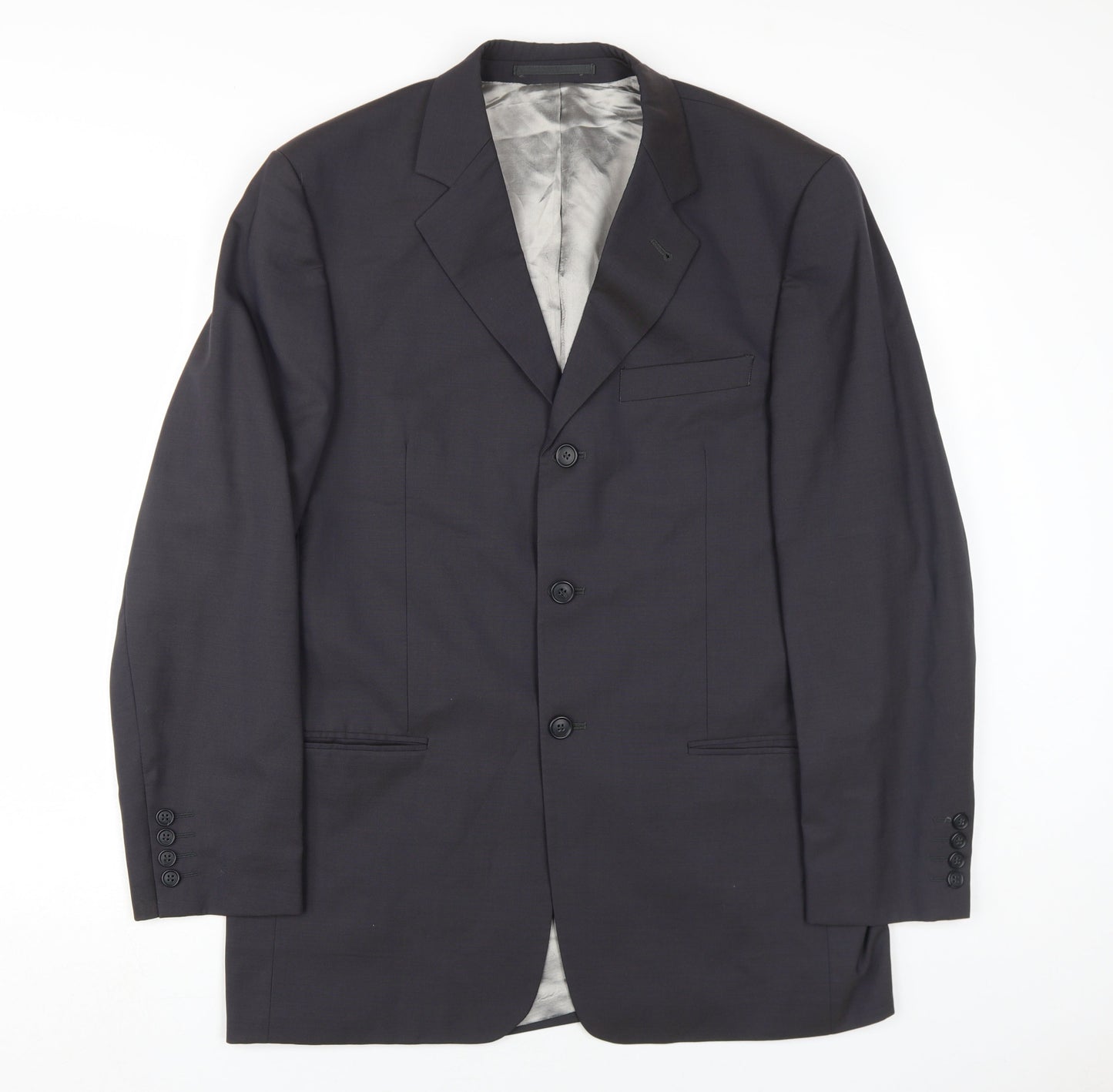 Mens UK Size 40 NEXT Regular Black Suit Jacket