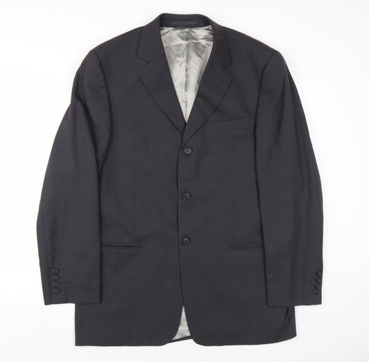Mens UK Size 40 NEXT Regular Black Suit Jacket
