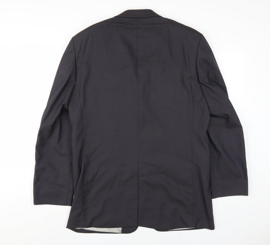 Mens UK Size 40 NEXT Regular Black Suit Jacket