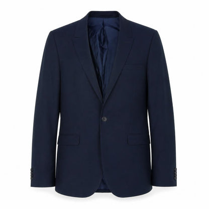 Mens UK Size 40 Topman Regular Blue Suit Jacket