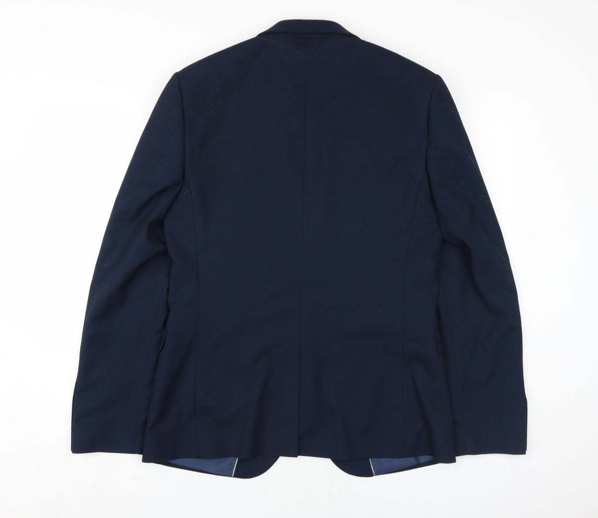 Mens UK Size 40 Topman Regular Blue Suit Jacket