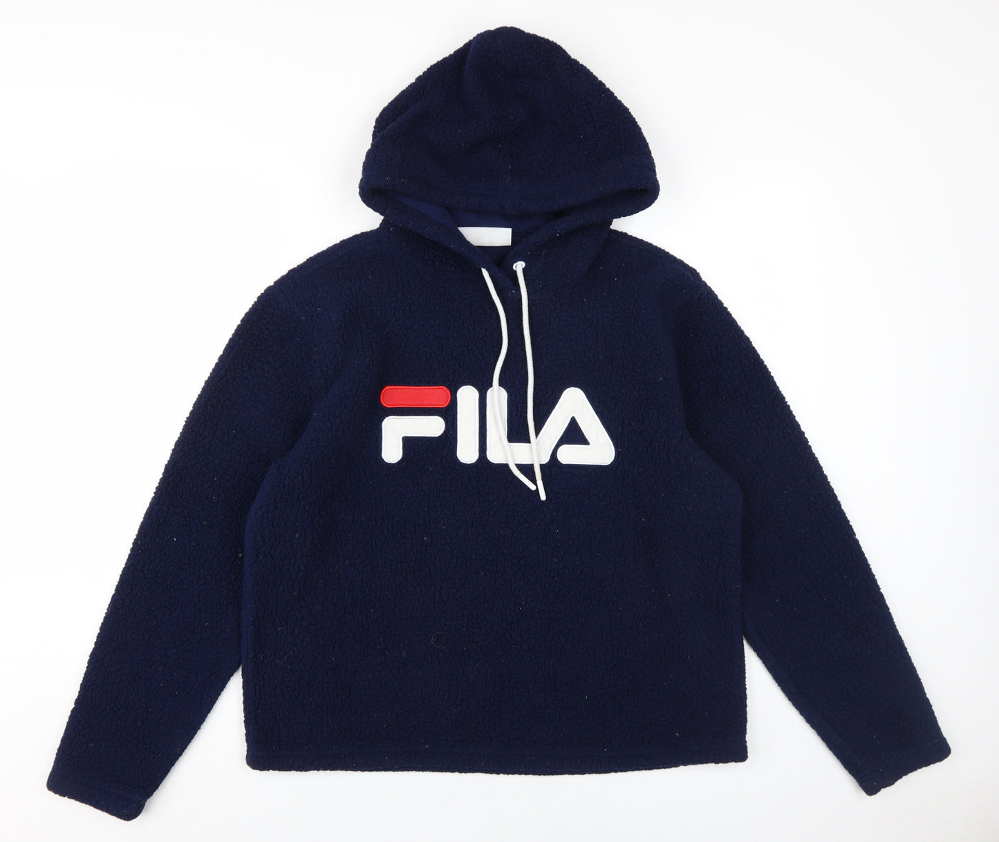 FILA Unisex Blue Pullover Hoodie XL