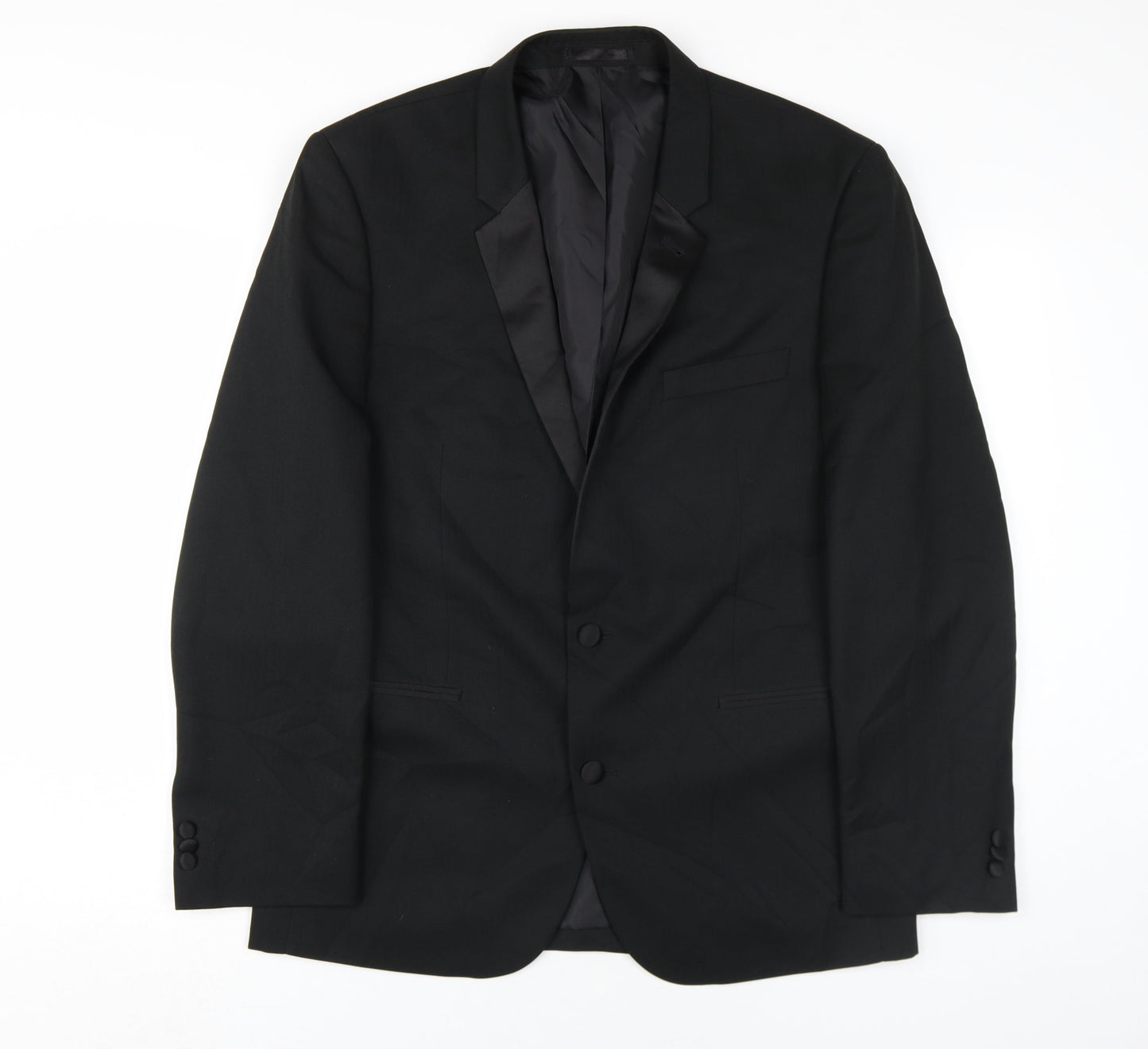 Mens UK Size 40 Taylor & Wright Regular Black Suit Tuxedo