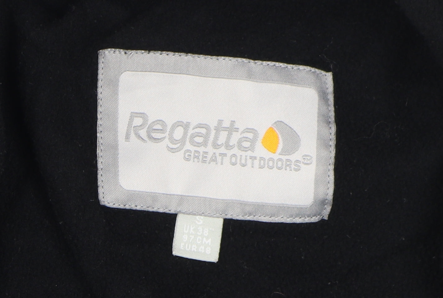 Mens UK Size S Regatta Black Fleece