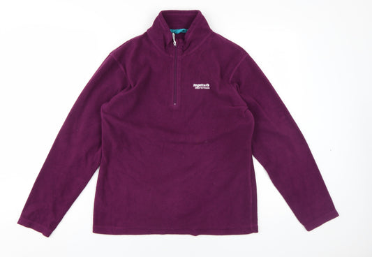 Regatta Women's Purple Pullover Sweatshirt, Size 10