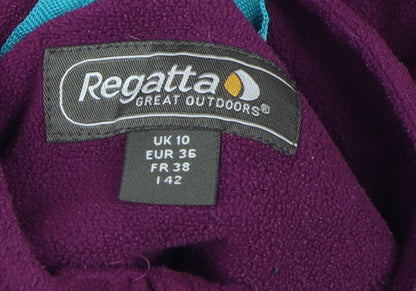 Regatta Women's Purple Pullover Sweatshirt, Size 10