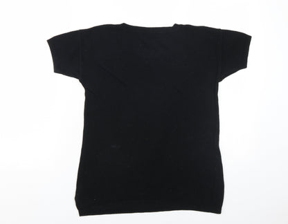 Gap Women's Black XS Crew Neck Pullover Jumper