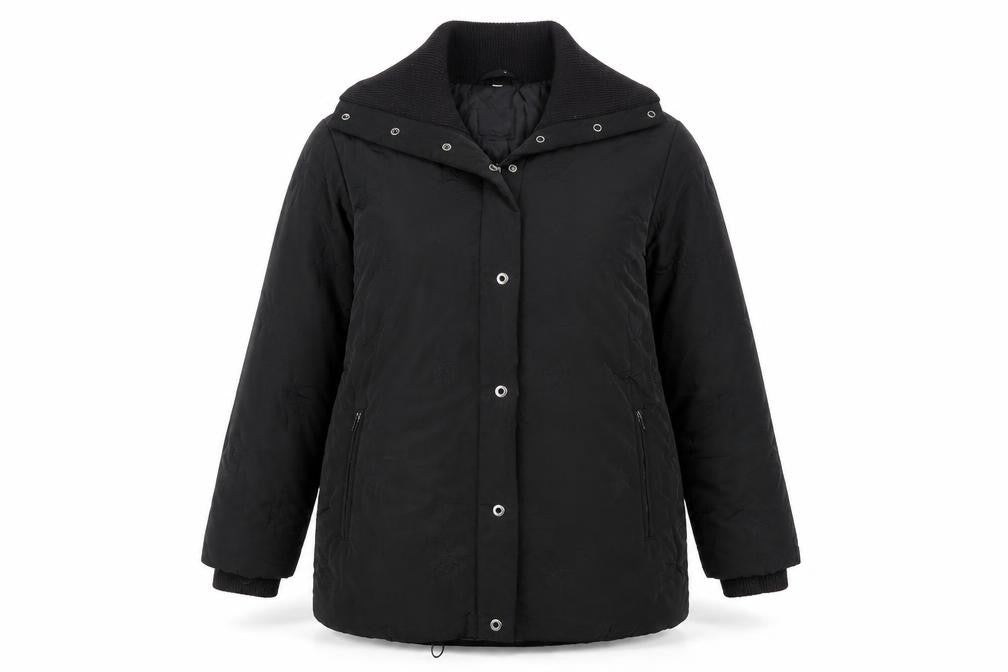 Womens UK Size 14 Frandsen Black Overcoat