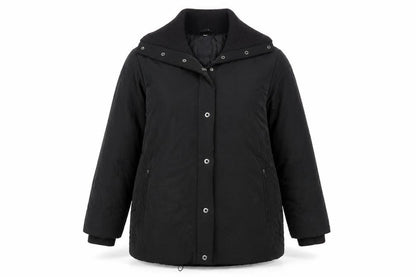 Womens UK Size 14 Frandsen Black Overcoat