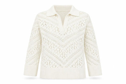 Womens UK Size 6 River Island Ivory Pullover Jumper