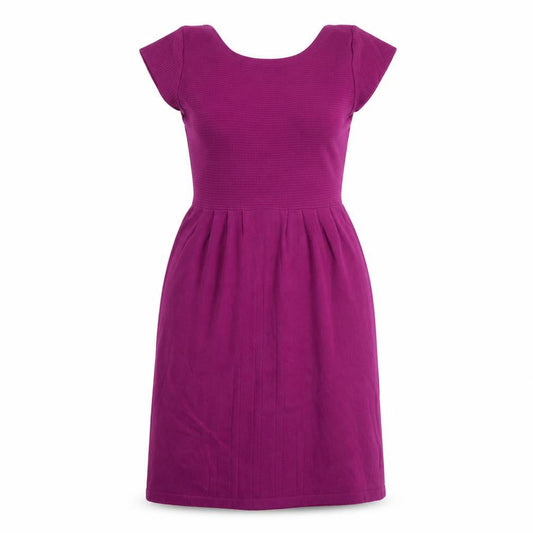 Porta Fortuna Women's Purple L/XL Knit Dress