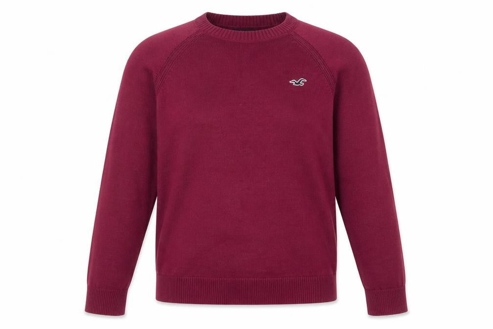Womens UK Size XS Hollister Red Pullover Jumper