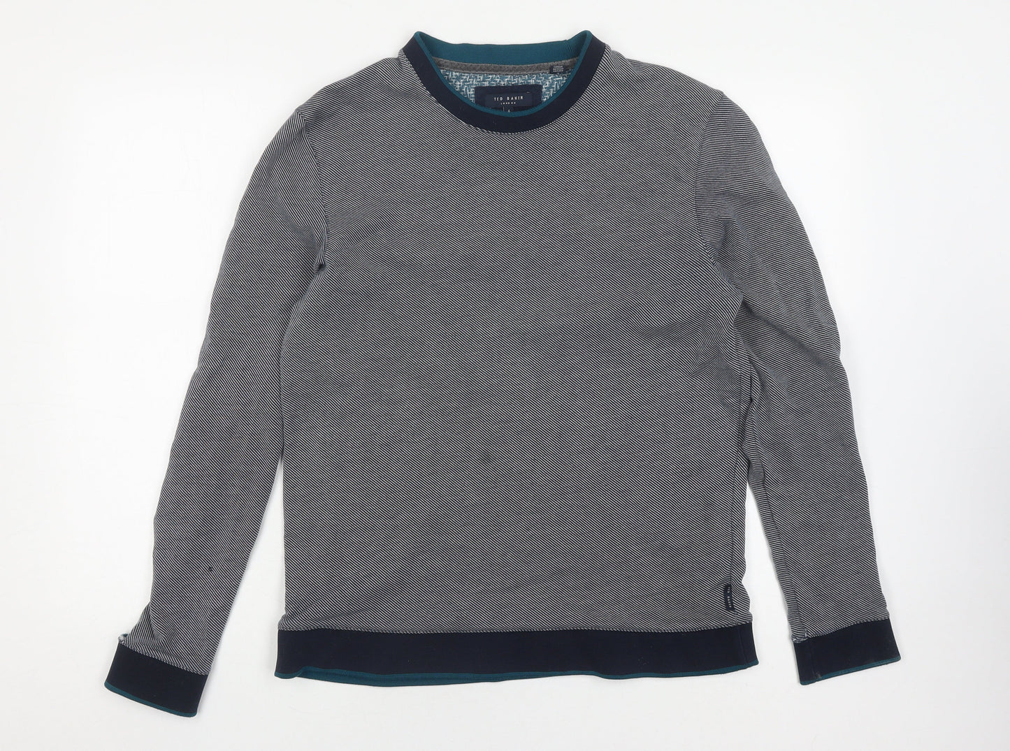 Ted Baker Men's Grey Pullover Sweatshirt - Size L