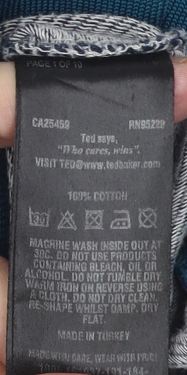 Ted Baker Men's Grey Pullover Sweatshirt - Size L