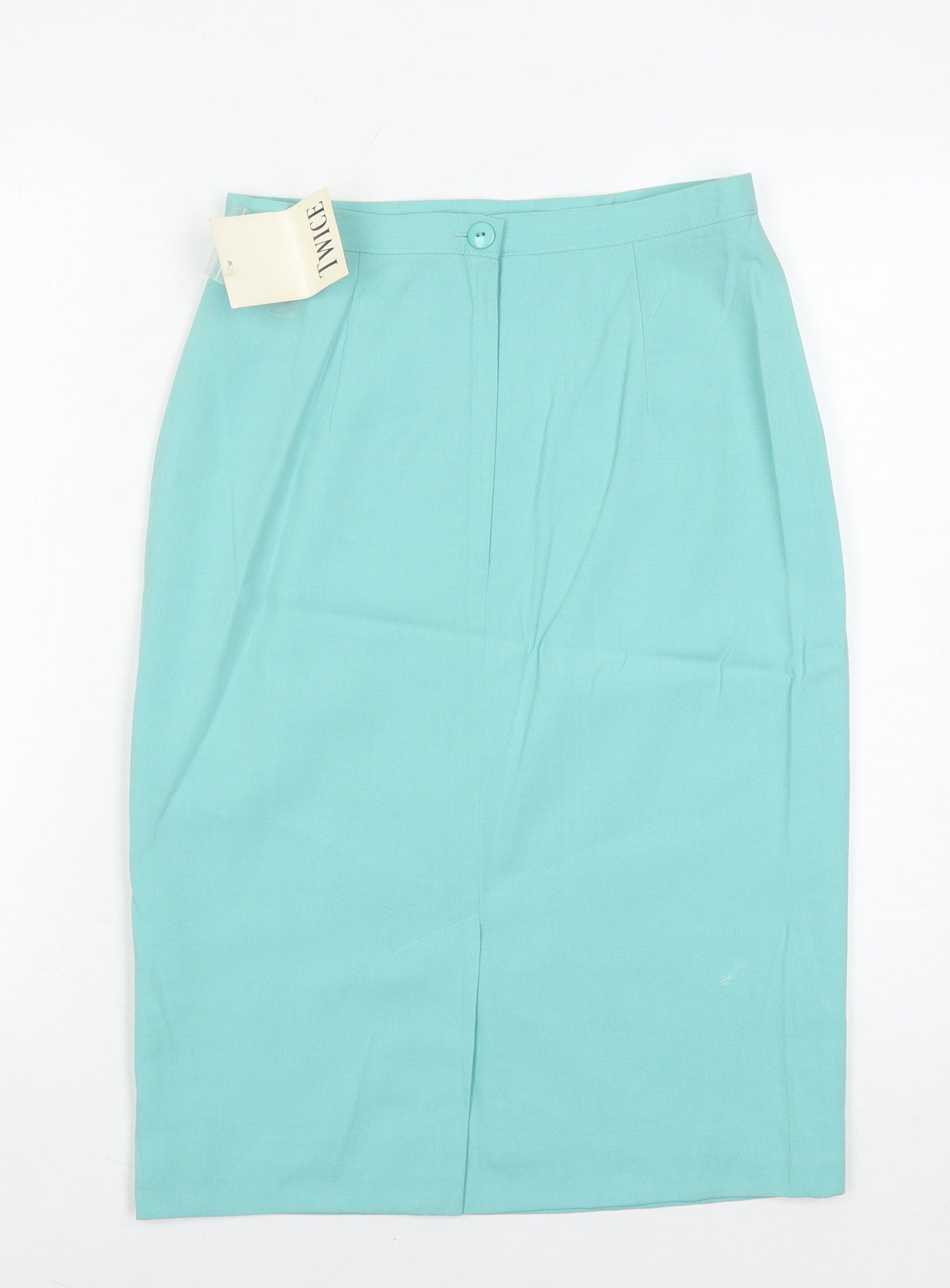 Twice Women's Green Pencil Skirt Size 10