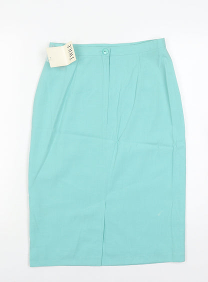 Twice Women's Green Pencil Skirt Size 10