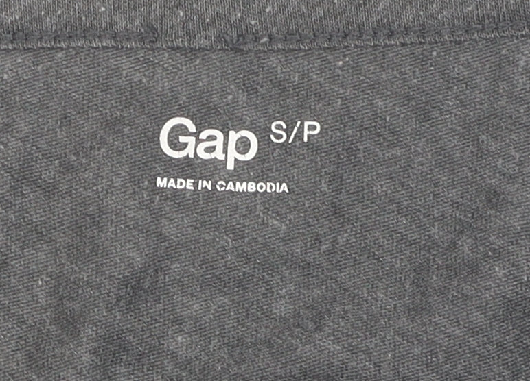 Womens UK Size S Gap Grey Basic T-Shirt