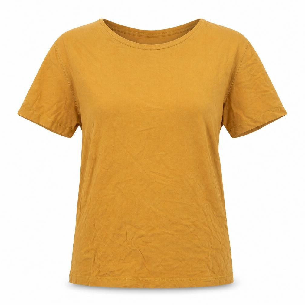 Adults UK Size S Gap Orange Basic T-Shirt